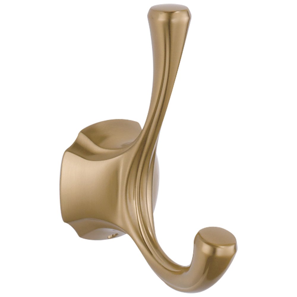 Double Robe Hook in Champagne Bronze