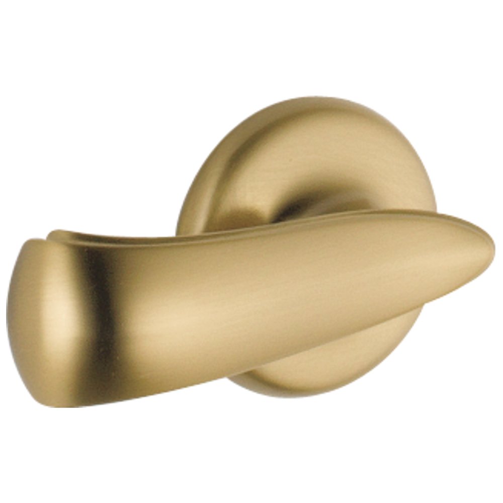 French Curve Flush Lever in Champagne Bronze