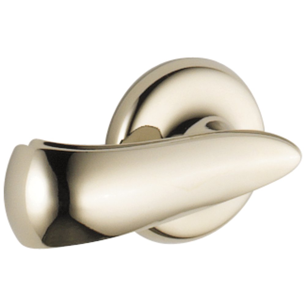 French Curve Flush Lever in Polished Nickel
