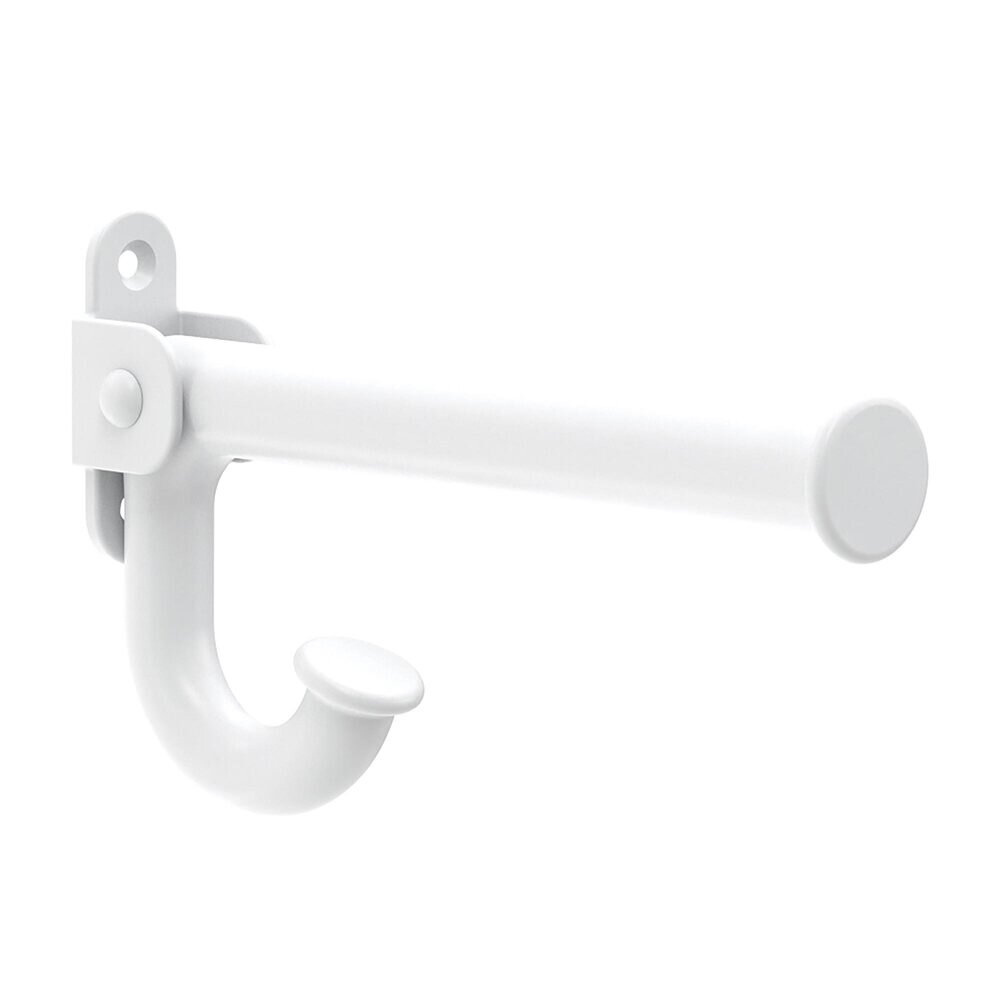 Oval Extend-a-Hook in Pure White