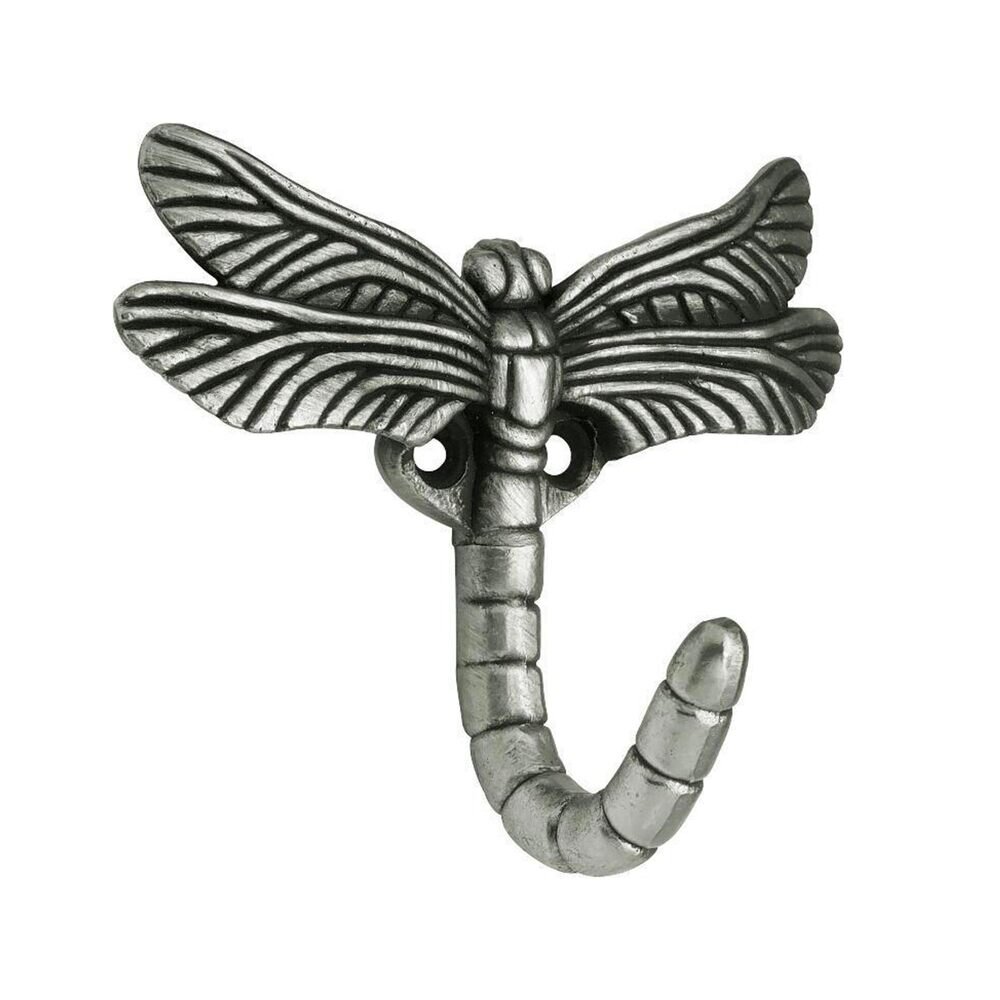 Dragonfly Hook in Antique Pewter