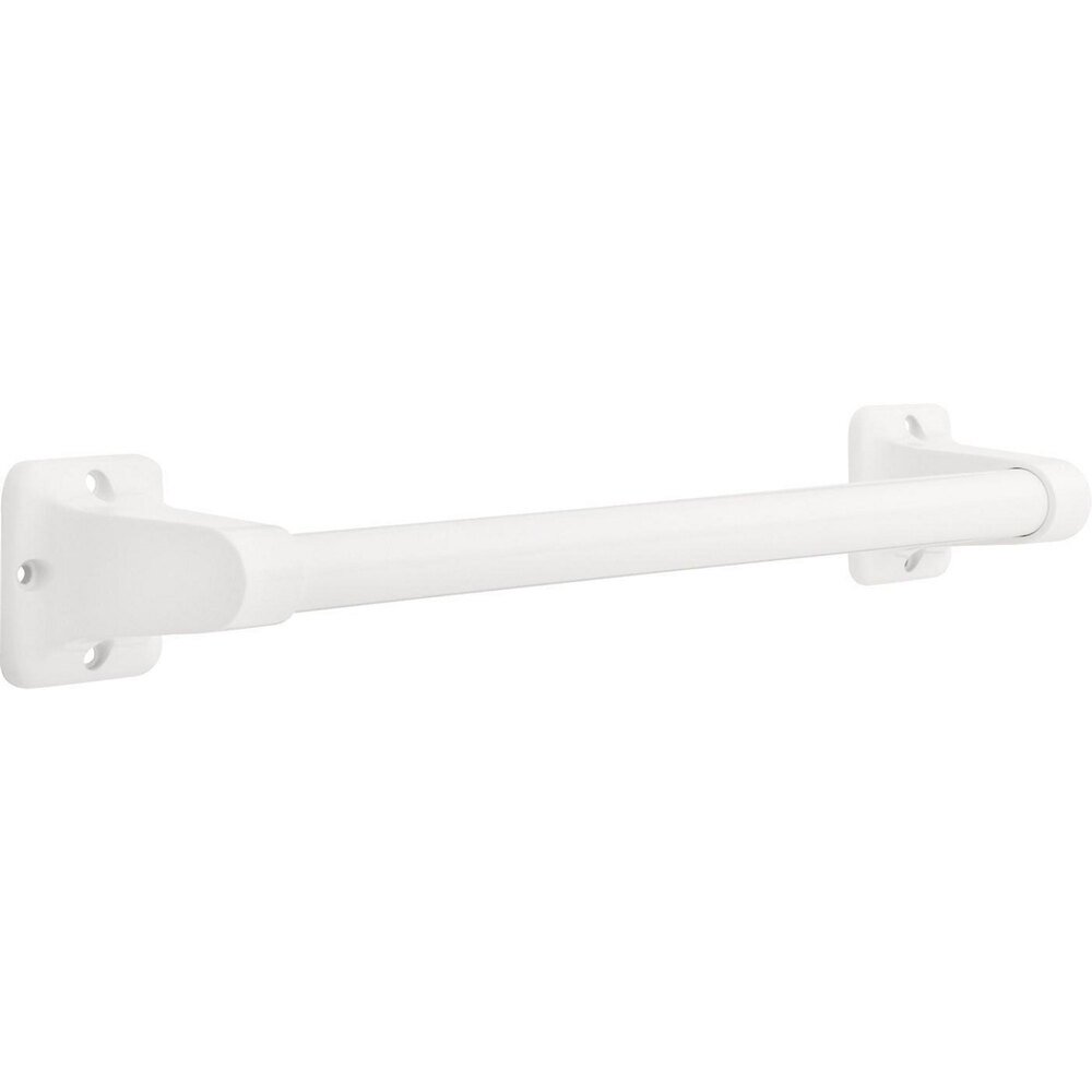 16" x 7/8" Exposed Screw Residential Assist Bar in Optic White