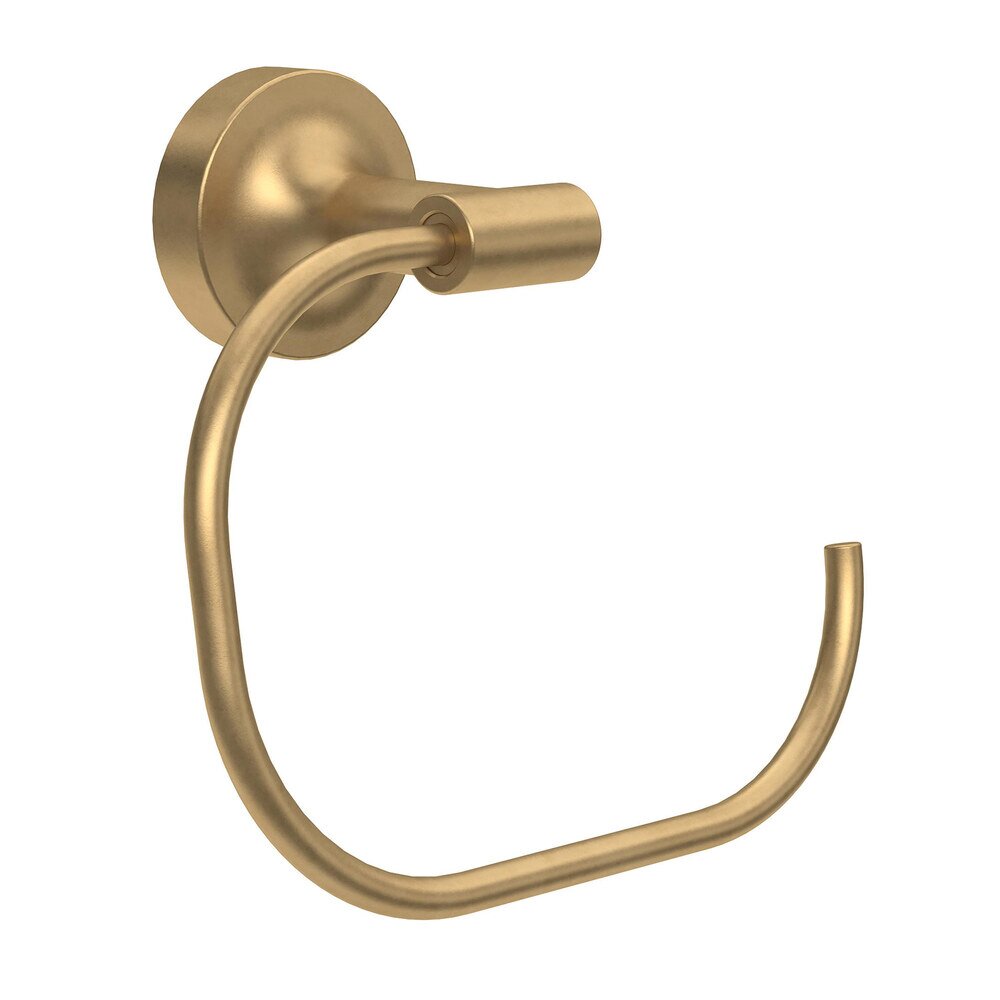 Towel Ring in Brushed Brass