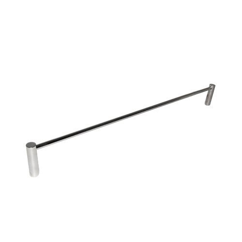 17 3/4" Centers Round Towel Bar with Round Post in Polished Stainless Steel