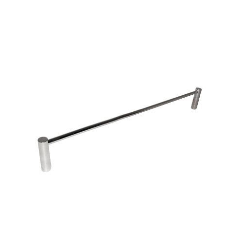11 13/16" Centers Round Towel Bar with Round Post in Polished Stainless Steel