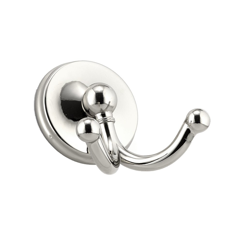 Double Transitional Metal Hook in Polished Nickel