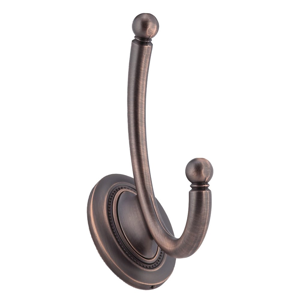 Classic Single Metal Hook in Brushed Oil Rubbed Bronze