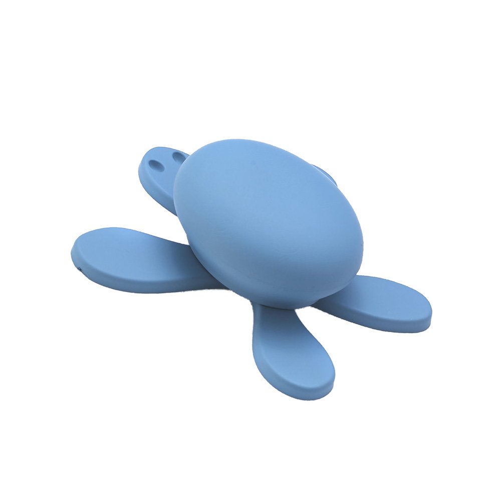 Plastic Turtle Hook in Blue