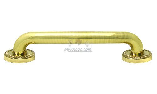 24" Grab Bar in Polished Brass