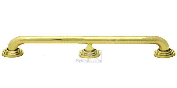 42" Grab Bar in Polished Brass