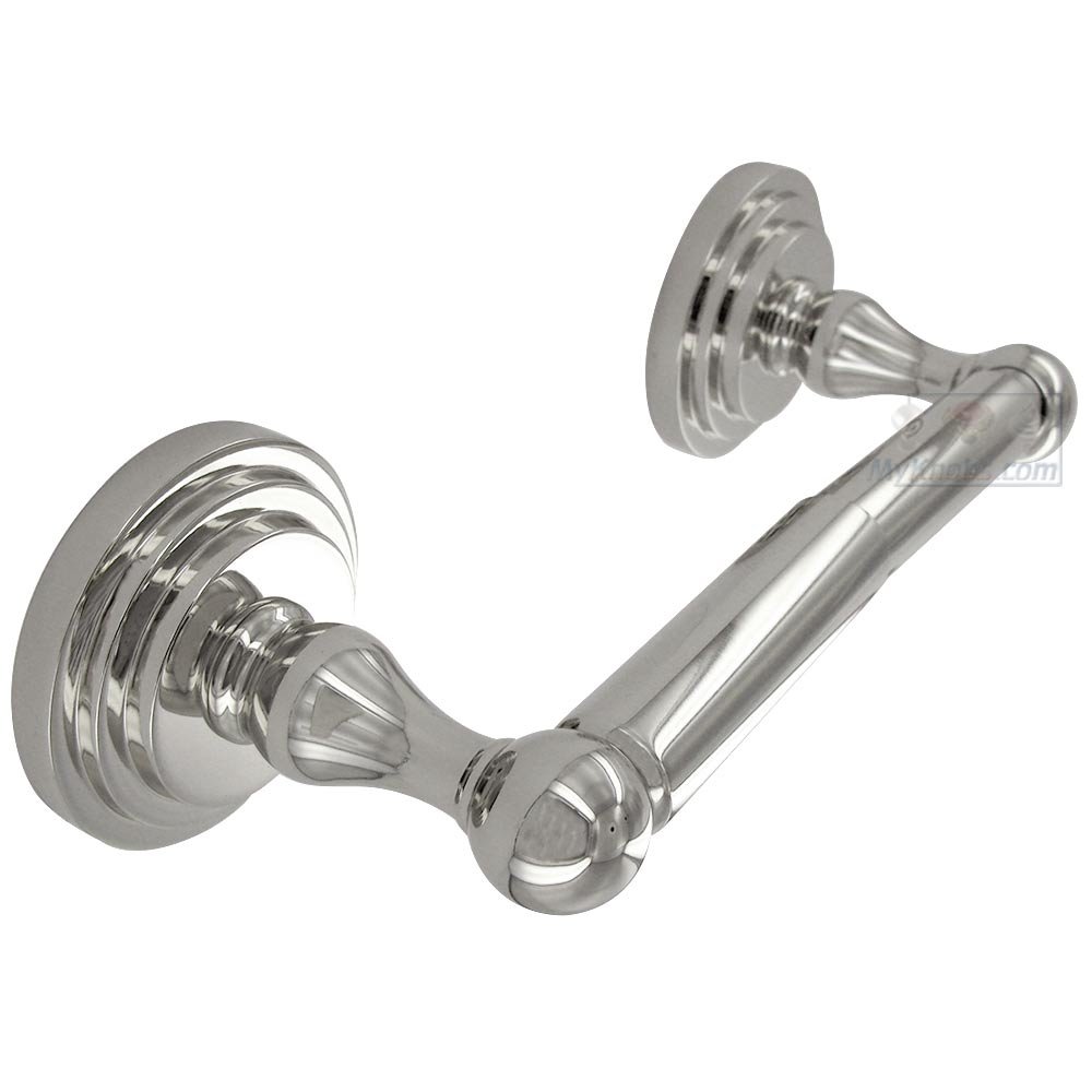 Two Post Step Up Base Tissue Paper Holder in Polished Nickel