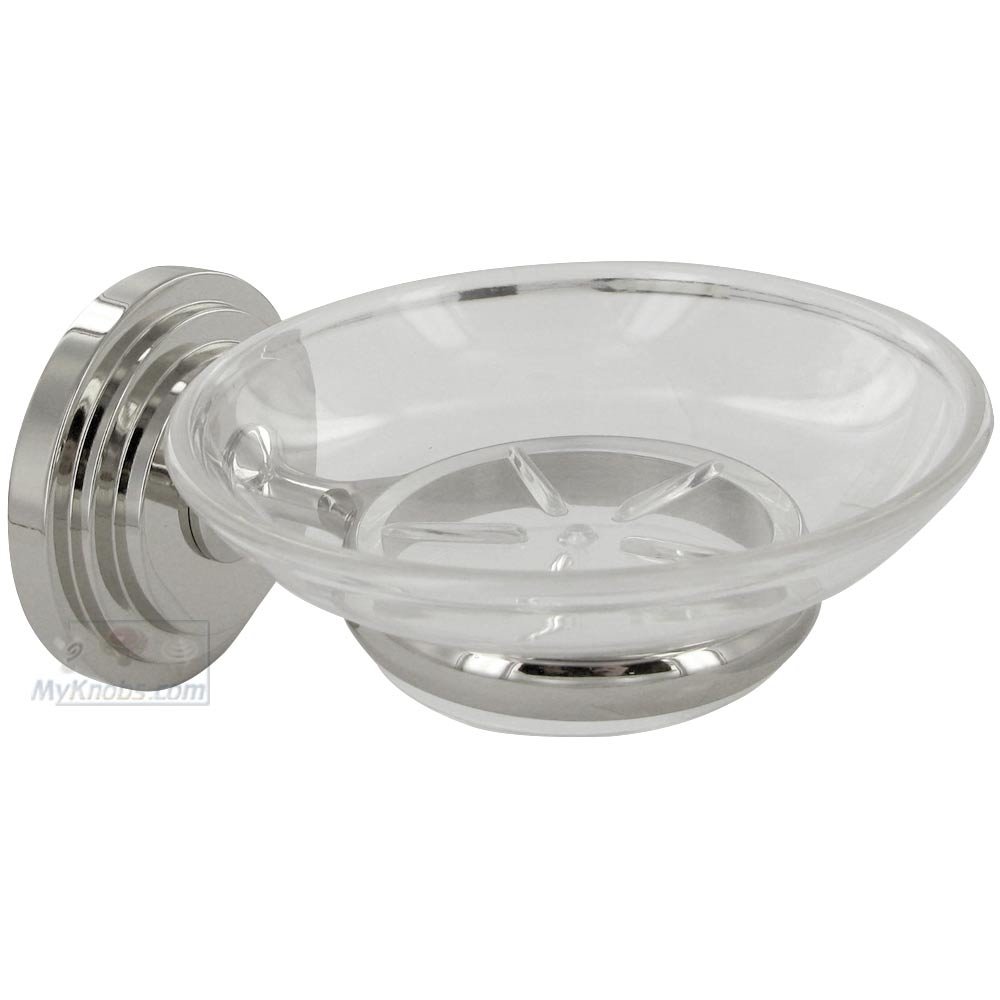 Step Up Base Soap Dish in Polished Nickel