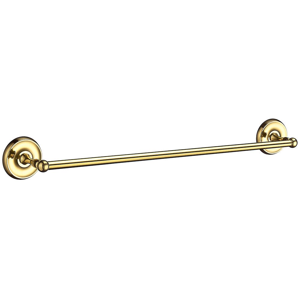 24" Towel Rail in Polished Brass