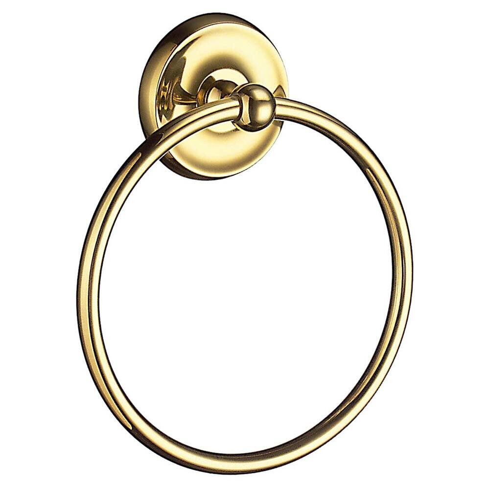 Towel Ring Polished Brass