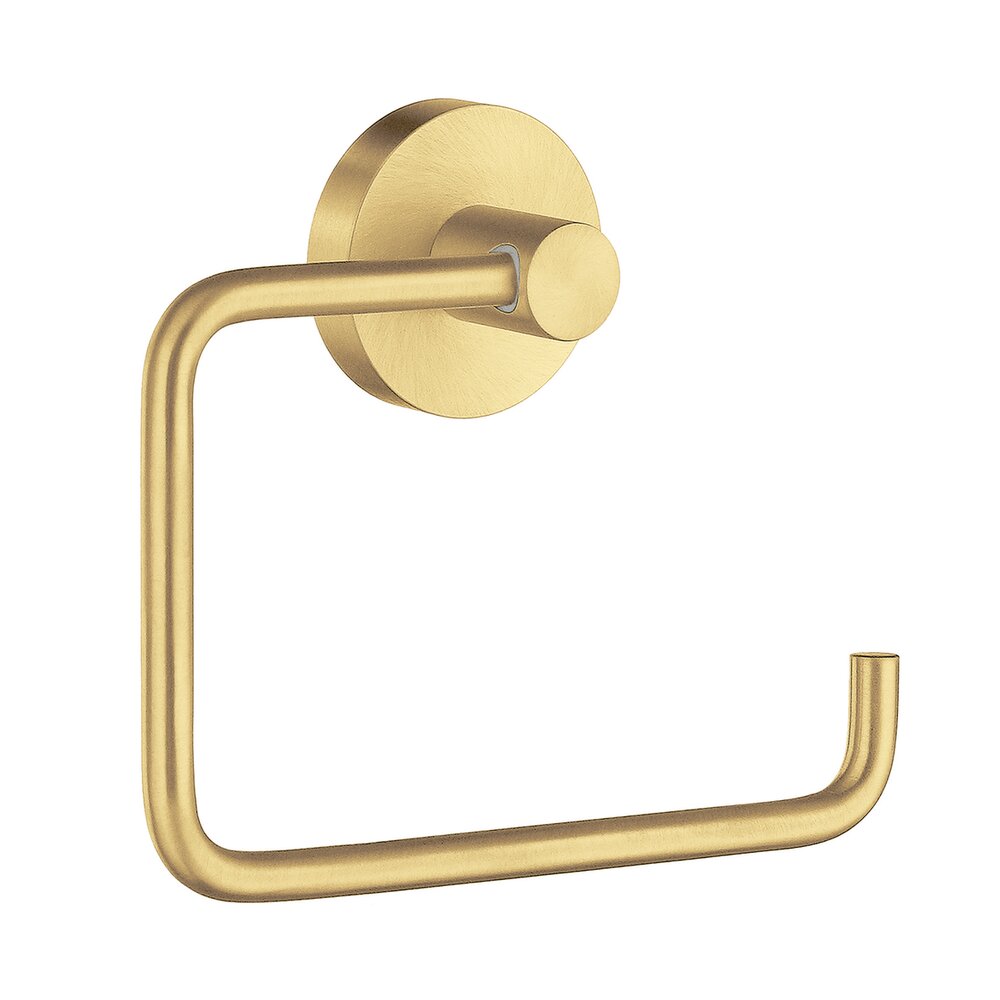 Toilet Roll Holder in Brushed Brass