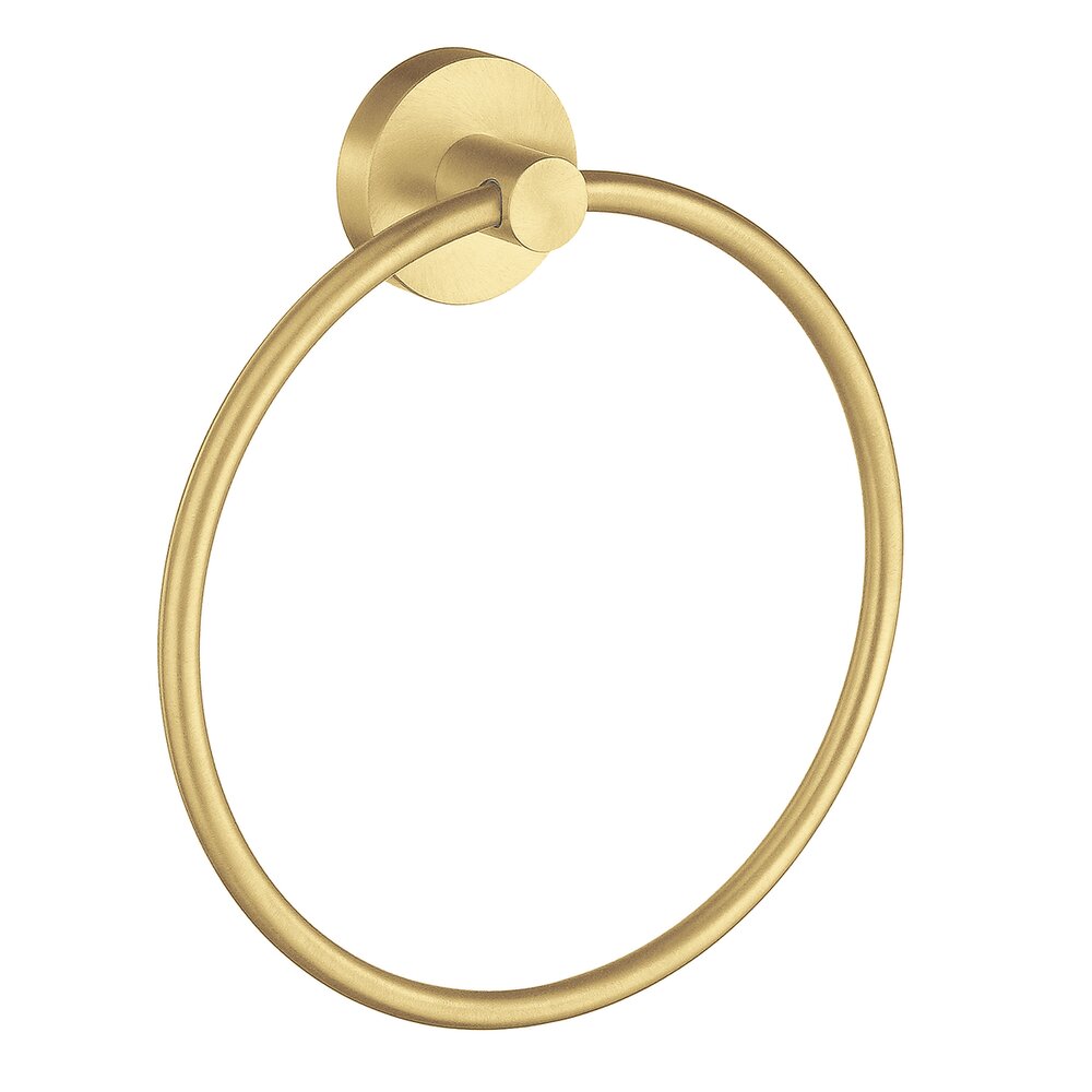 Towel Ring in Brushed Brass