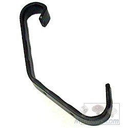Large Coat Hook in Wrought Iron