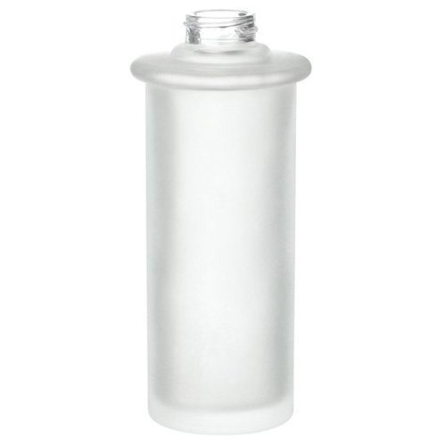 Xtra 5 1/2" Tall Spare Soap/Lotion Pump Container in Frosted Glass