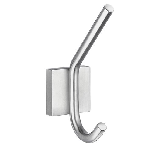 Home Series Robe Hook in Brushed Chrome