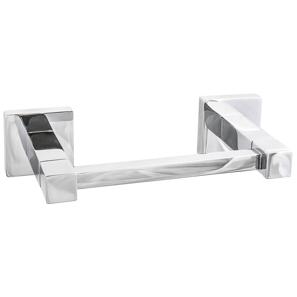 Two Post Toilet Paper Holder in Polished Chrome