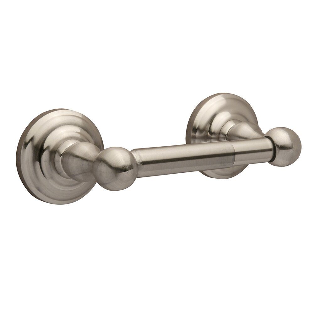 Two-Post Toilet Paper Holder in Satin Nickel