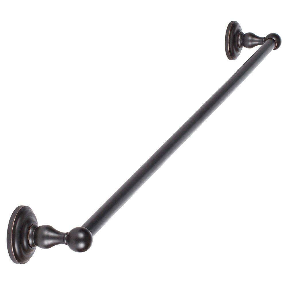 30" Wall Mounted Towel Bar in Vintage Bronze