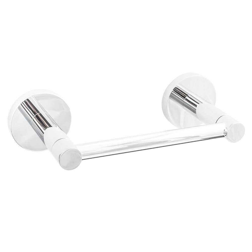 Two Post Toilet Paper Holder in Polished Chrome