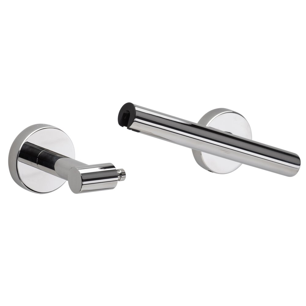 Two-Post Pivot Toilet Paper Holder in Polished Chrome