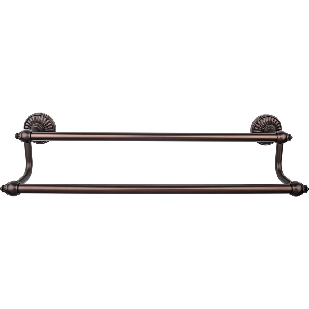 Tuscany Bath Towel Bar 30" Double in Oil Rubbed Bronze