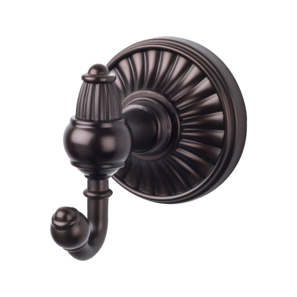 Tuscany Bath Double Hook in Oil Rubbed Bronze