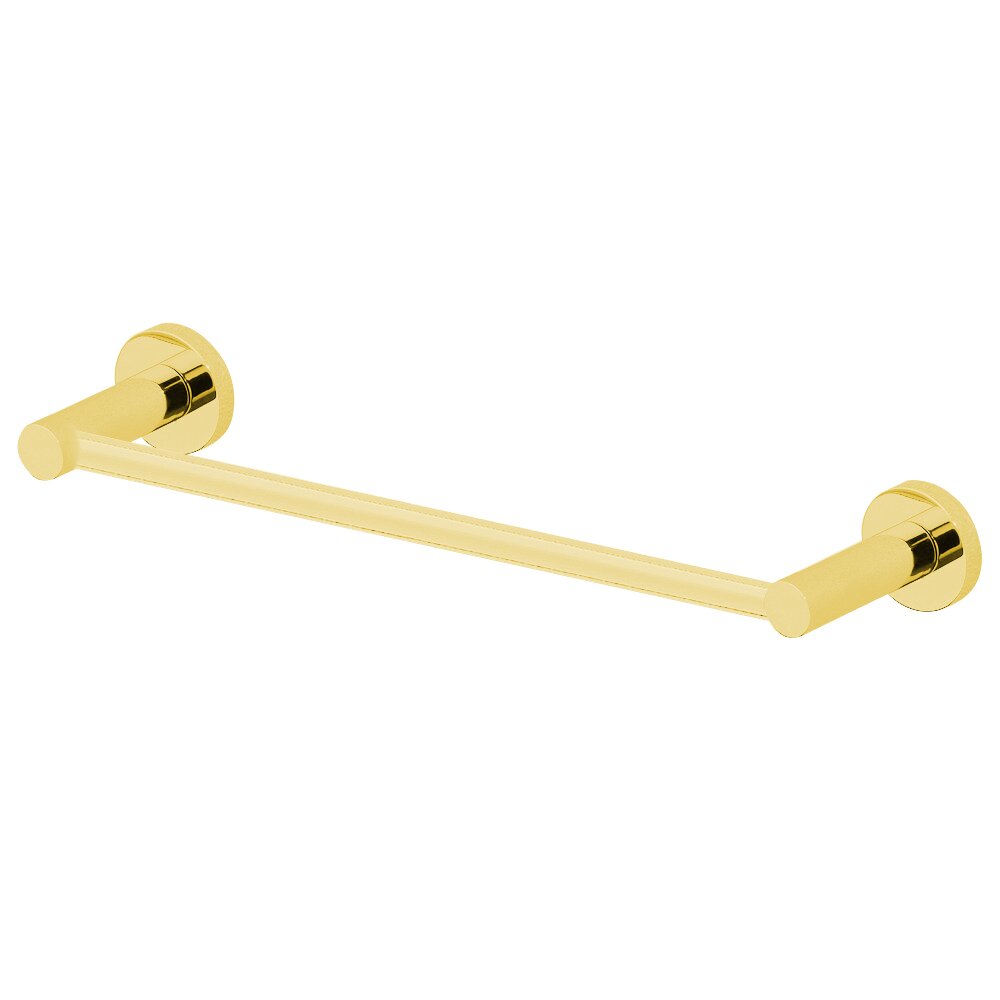 Towel Bar 9" in Unlacquered Brass