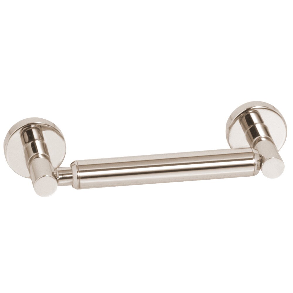 Double Post Roll Holder in Polished Nickel