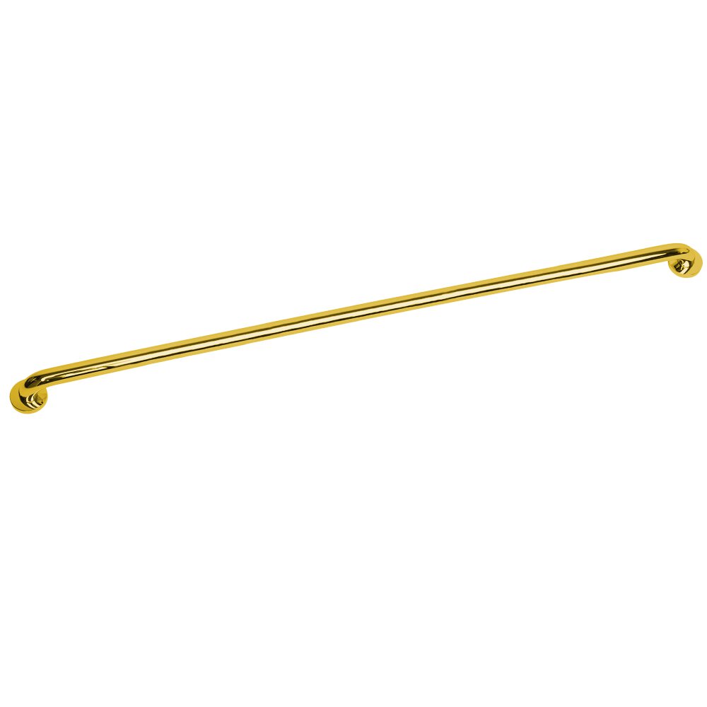 30" Grab Bar in Unlacquered Brass