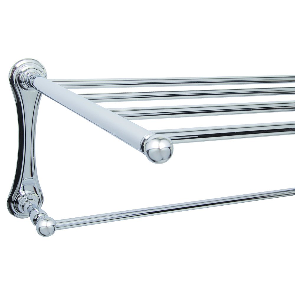 Towel Rack with Towel Bar in Chrome