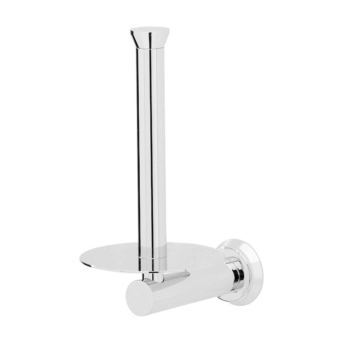 Spare Toilet Paper Holder in Chrome