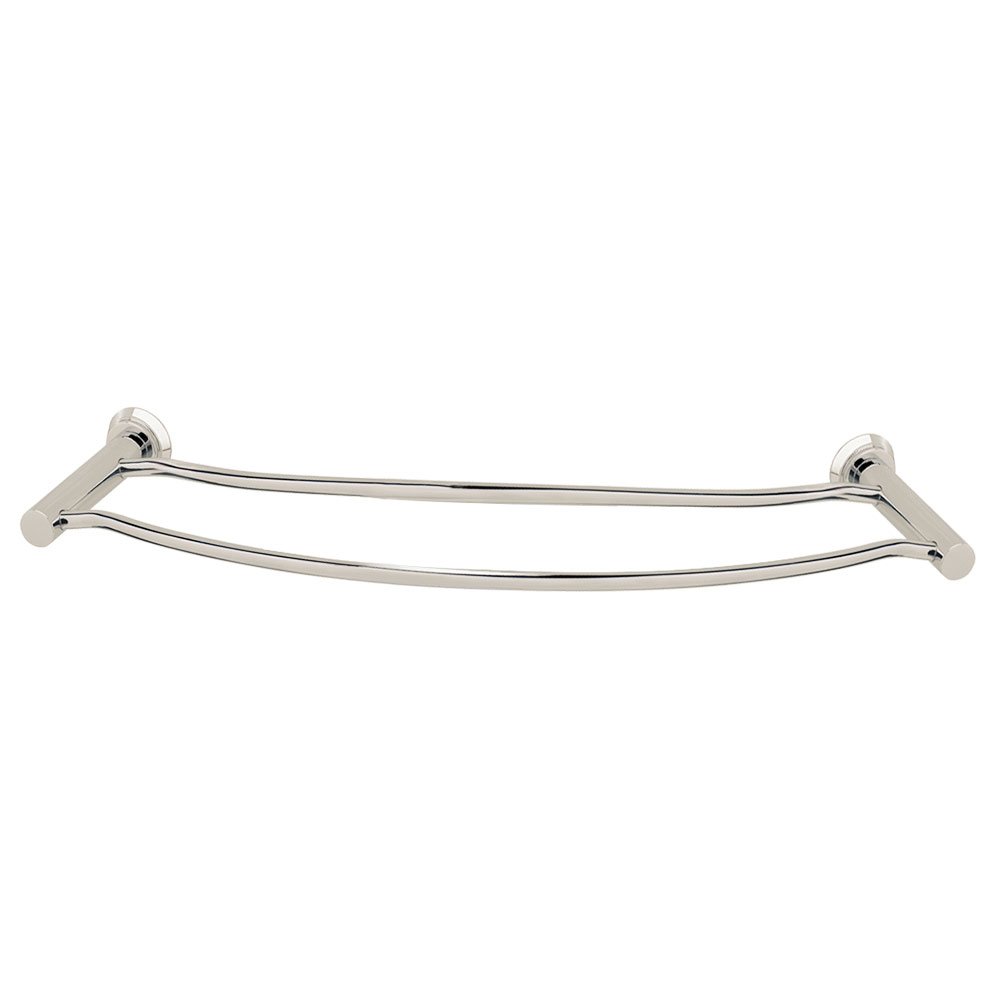 Double Towel Bar 25 3/8" in Polished Nickel