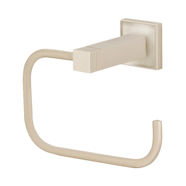 Toilet Roll Holder without Lid in Satin Nickel