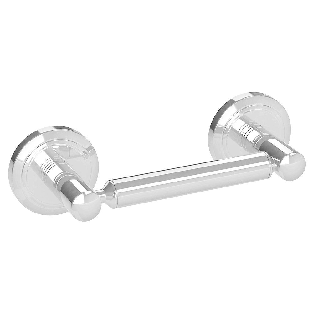  Double Post Toilet Roll Holder 8" x 3" x 2 1/4" in Chrome