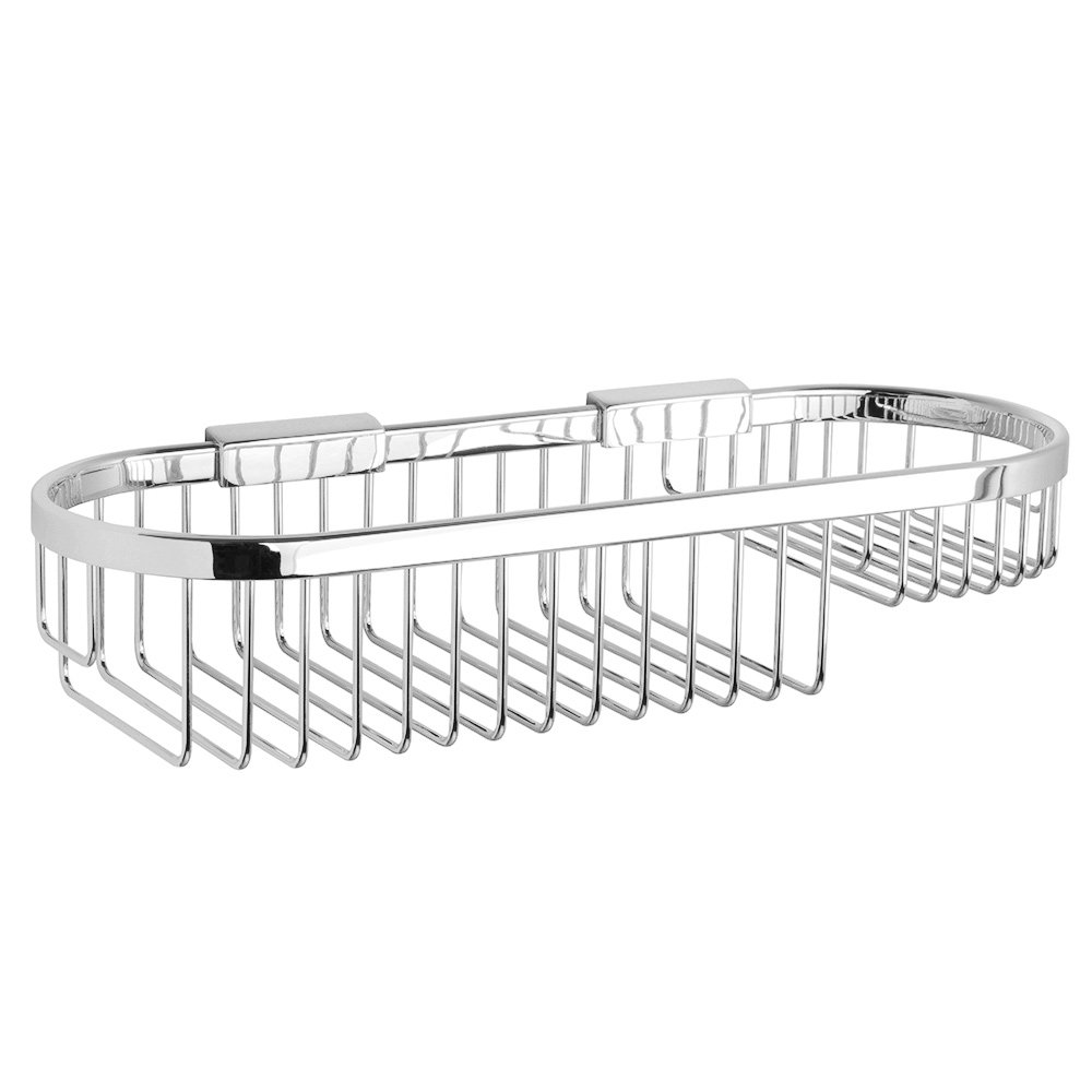 Oval Basket - Medium 4 1/2" x 13 3/4" in Chrome