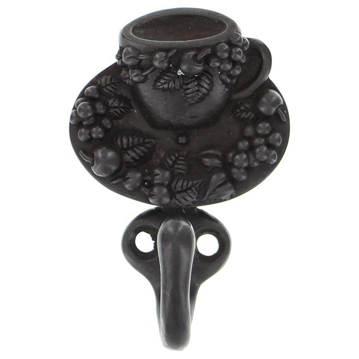 Teacup Tazza Hook in Oil Rubbed Bronze