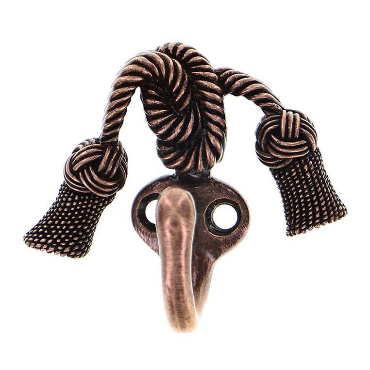 Twisted Tassel Sforza Hook in Antique Copper