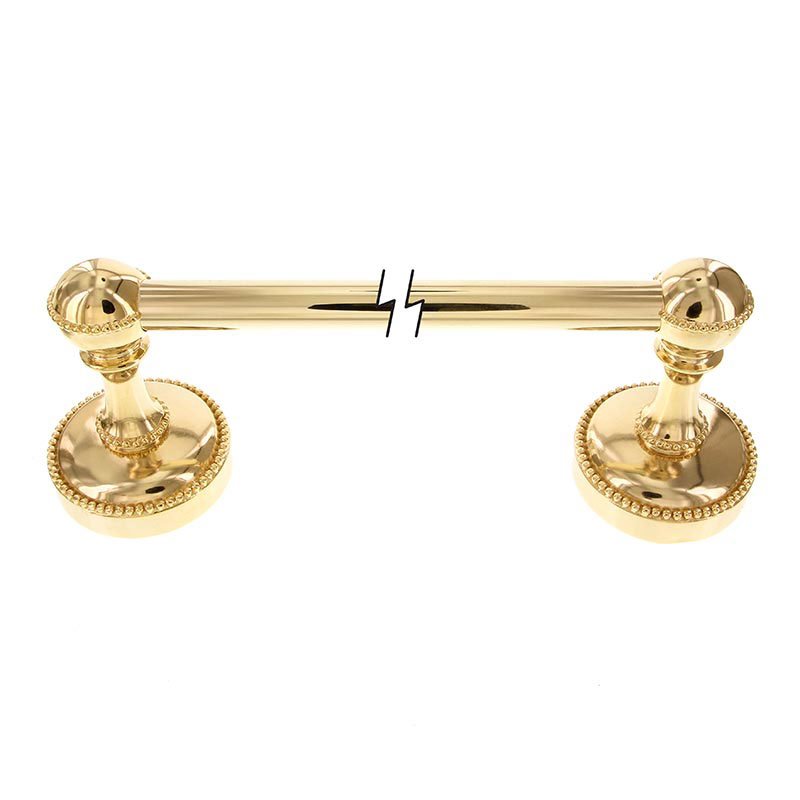 24" Towel Bar in Polished Gold