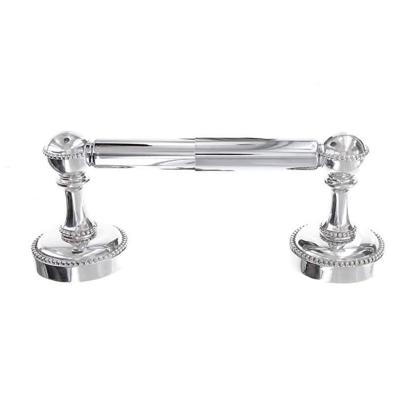 Spring Toilet Tissue Holder in Polished Silver