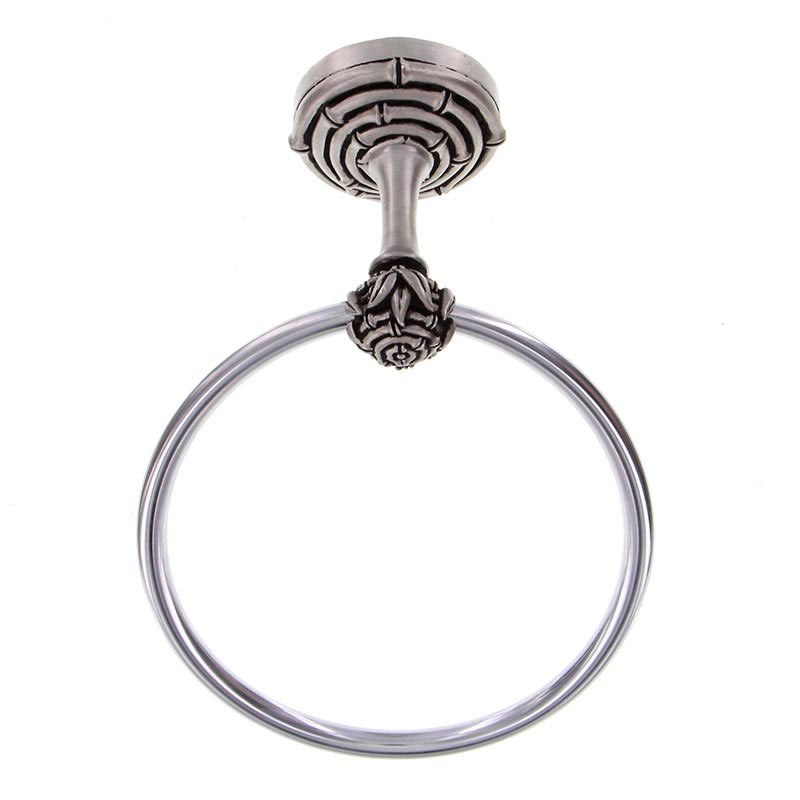 Bamboo Towel Ring in Antique Nickel