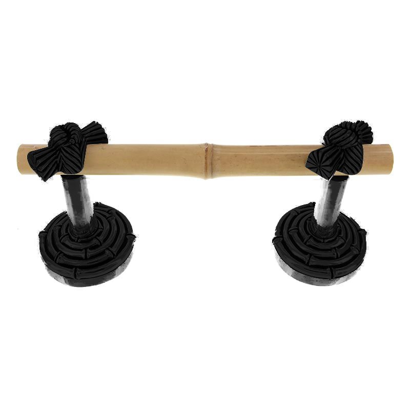 Spring Bamboo Knot Toilet Paper Holder in Oil Rubbed Bronze