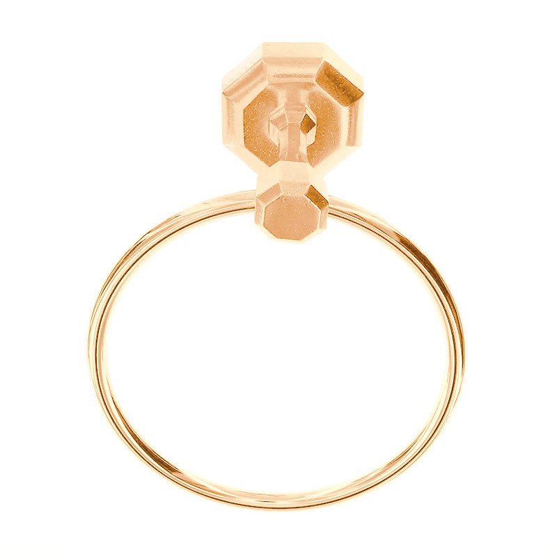Towel Ring in Polished Gold