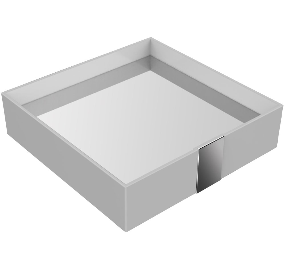 Square Tray W 8 5/8" x D 8 5/8" x H 2 1/8" in White