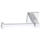Solid Brass Single Post Tissue Holder in Polished Chrome