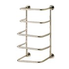 Four Tier Towel Stacker in Polished Nickel
